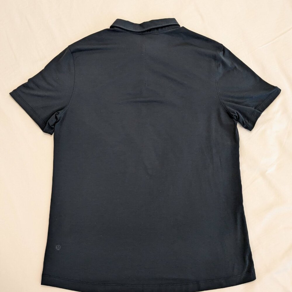Lululemon Evolution Navy Blue Polo Large - image 2